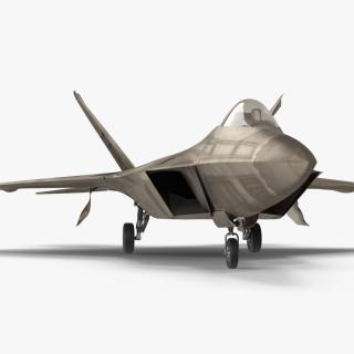 Advanced Tactical Fighter F-22 Raptor 3D