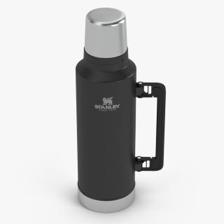 3D model Stanley Classic Legendary Bottle Black 2