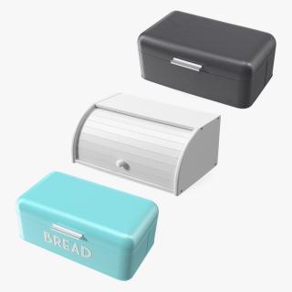 Bread Boxes Collection 3D