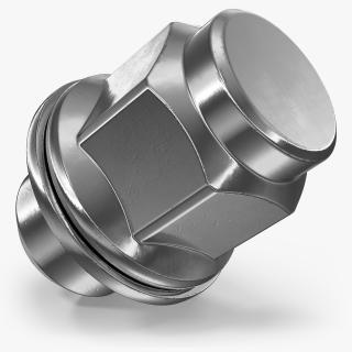 Wheel Nut 3D model