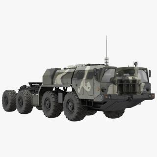 MAZ 7910 8x8 Truck Camouflage 3D model