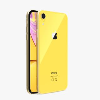 3D iPhone XR Yellow