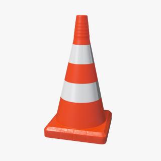 3D Traffic Cone Reflective model