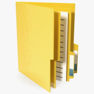 3D model Computer Folder Icon