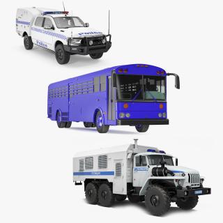 Prison Transport Collection 3D