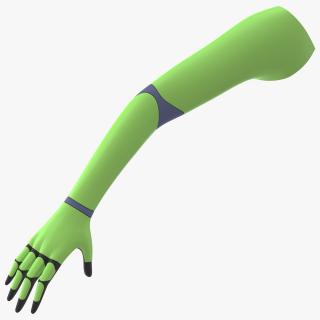 3D model Robotic Humanoid Arm