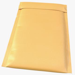 3D Thick Padded Envelope Kraft Paper model