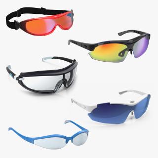 3D Sport Glasses Collection 3