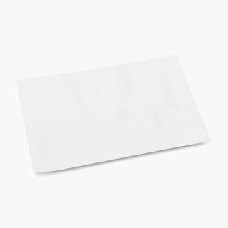 3D Wavy Paper Sheet