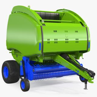 3D model Bale Wrapper Machine