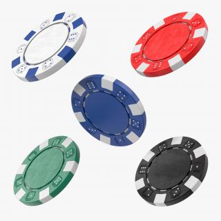 3D model Poker Chips Set