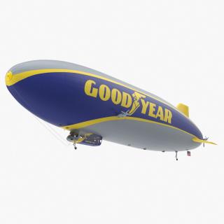 Blimp Goodyear Airship 3D