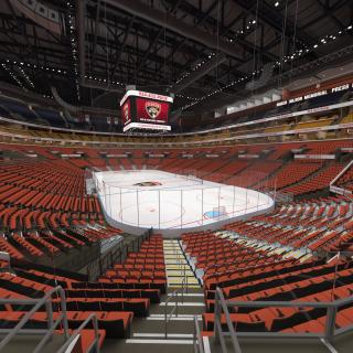 FLA Live Arena Interior Light 3D model