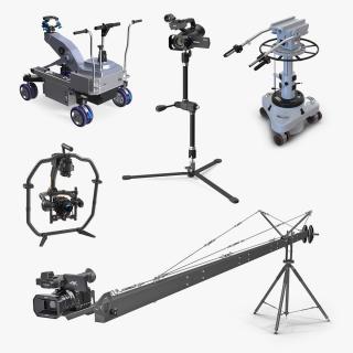 3D Film and Camera Equipment Collection 3 model