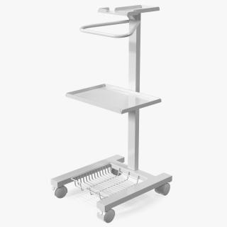 Medical Cart on Wheels 3D