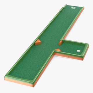 Minigolf 35 Portable Course Hole 7 3D model