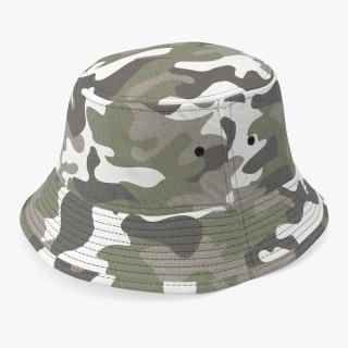 3D Camouflage Bucket Hat