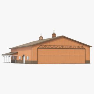 Personal Airplane Hangar 3D model