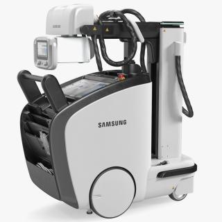 3D Digital Radiography System Samsung AccE GM85 Rigged