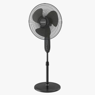 3D model Floor Fan Honeywell Black