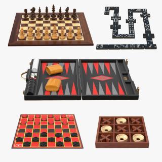 Board Games Collection 3 3D model