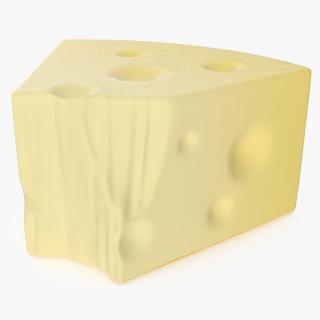 3D Grated Cheese model