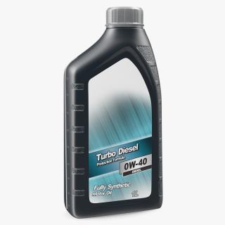 Bottle Car Oil 1L 3D