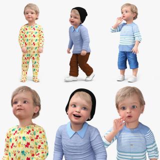 3D model Baby Boys Collection