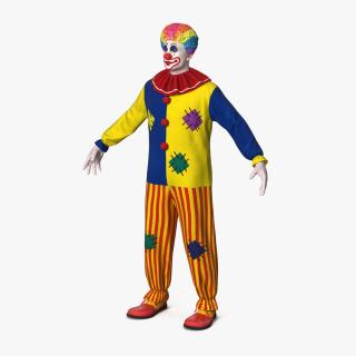 3D Adult Clown Suit