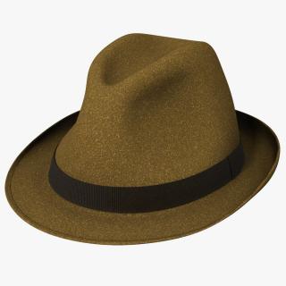 Brown Fedora 3D