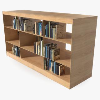 3D model Small Bookshelf