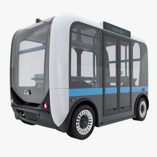 3D model Olli Self Driving Electric Bus