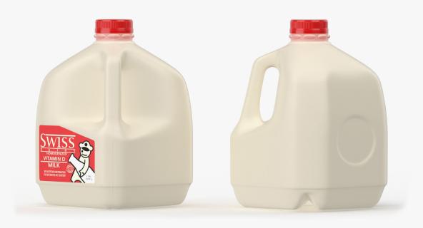 3D model Milk Gallon Plastic Jug 2