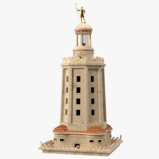 3D Lighthouse of Alexandria Top model