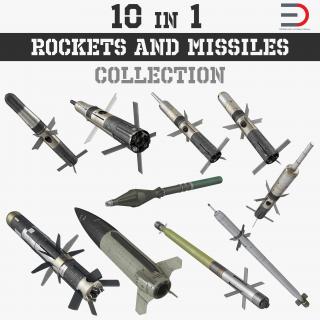 3D Rockets and Missiles Collection