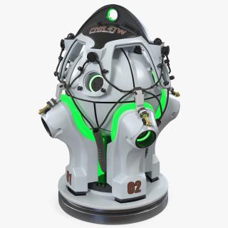 Sci Fi Nuclear Reactor 3D