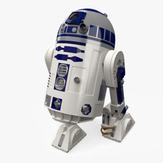 3D Robot Character R2-D2