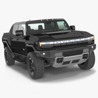 GMC Hummer EV Electric SUT Pickup Black 3D model