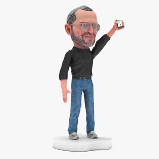 3D Steve Jobs Figure Rigged for Cinema 4D model