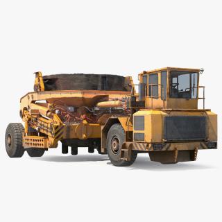 3D model Slag Pot Transporter Used