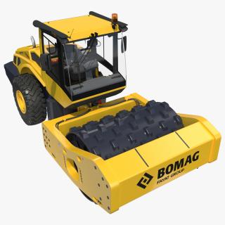 BOMAG BW226 PDH5 Single Drum Compactor New 3D