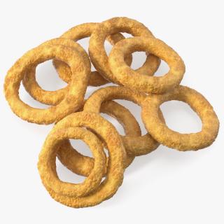 3D Onion Ring Chips 2 model