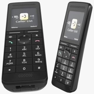 3D Cordless Landline Home Phone model