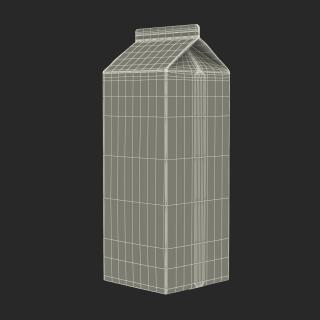 3D model Half Gallon Milk Carton 2