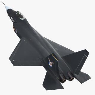 3D Shenyang FC 31 Multirole Jet Fighter Flight model