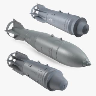 3D Russian Air Bombs Collection model