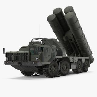 3D S-300 Russian SAM System Rigged