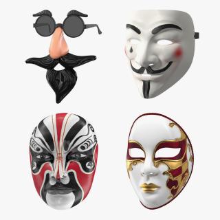 3D Face Masks Collection