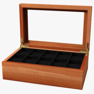 Watch Display Box Wooden 3D model