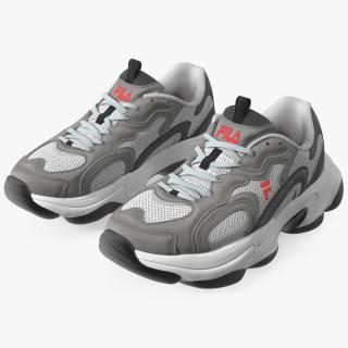 3D FILA Volt Sneakers model